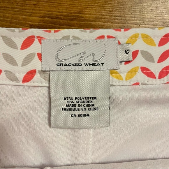 Cracked Wheat Pink and Orange Golf Skort - Picture 2 of 6